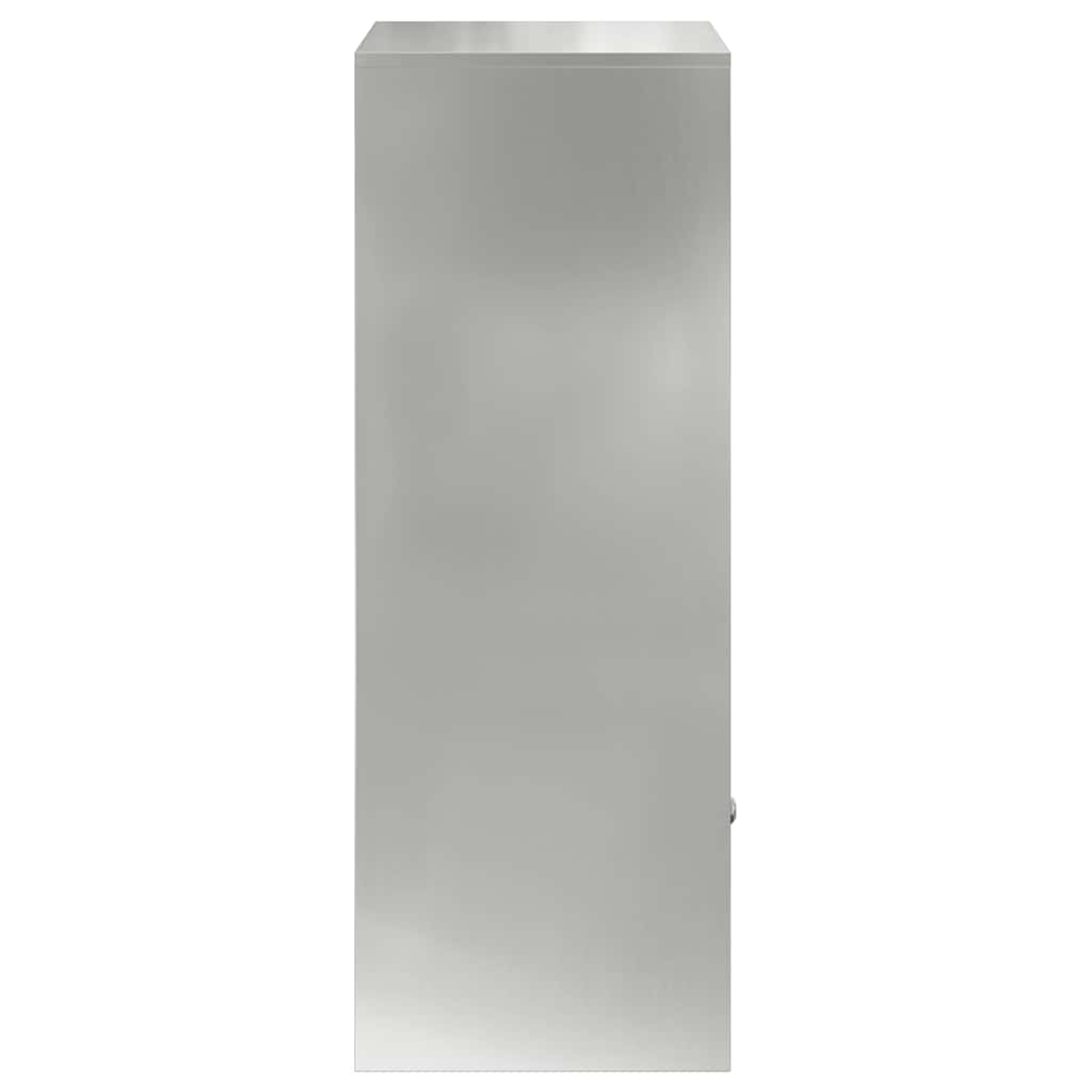 Paketdrop-Box Schwarz 41 x 38 x 103 cm Verzinkter Stahl