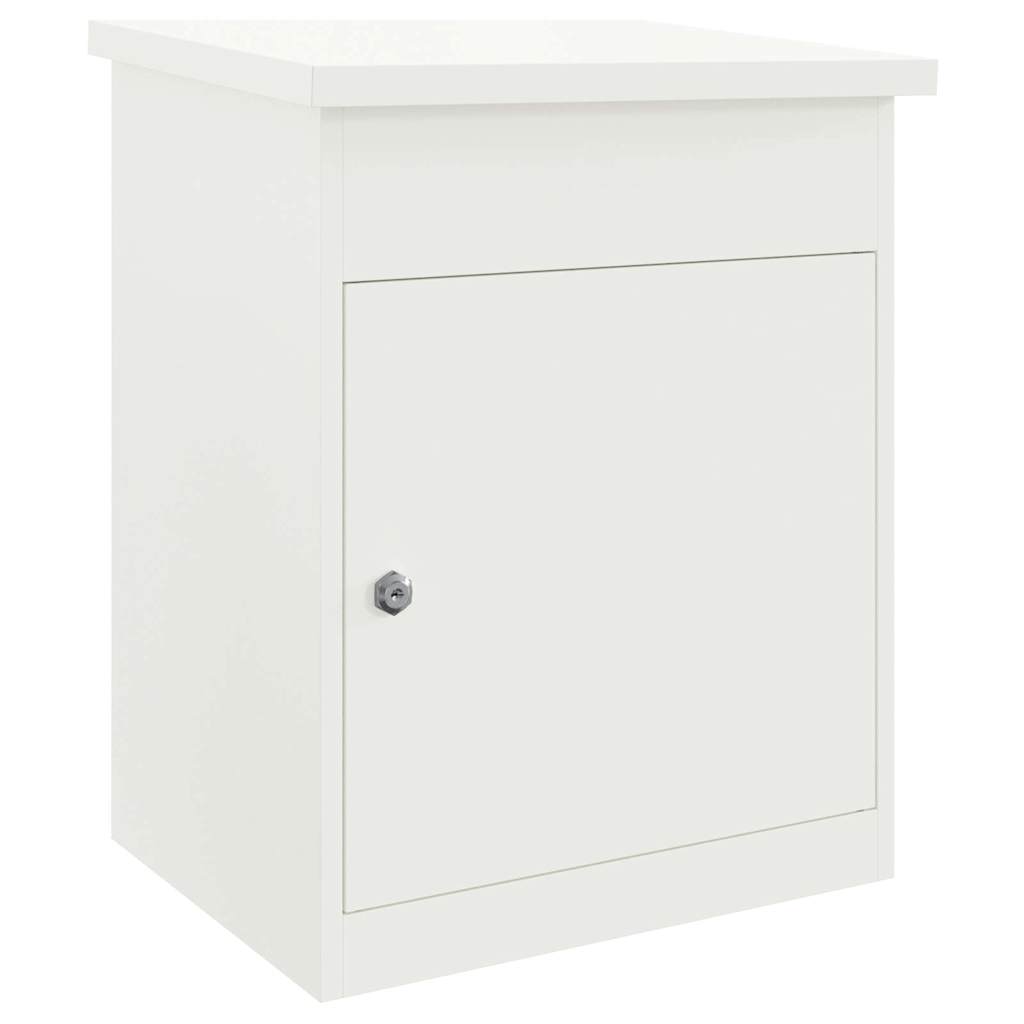 Paketdrop-Box Weiß 44 x 35 x 59 cm Stahl