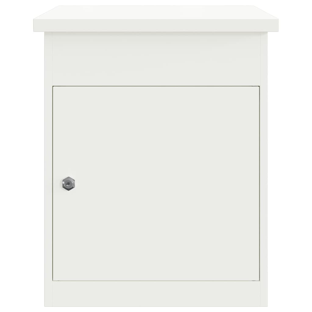 Paketdrop-Box Weiß 44 x 35 x 59 cm Stahl