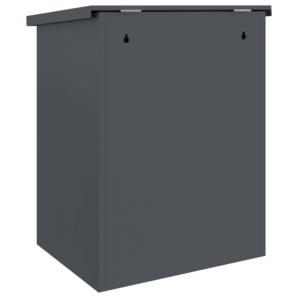 Paketdrop-Box Anthrazit 44 x 35 x 59 cm Stahl
