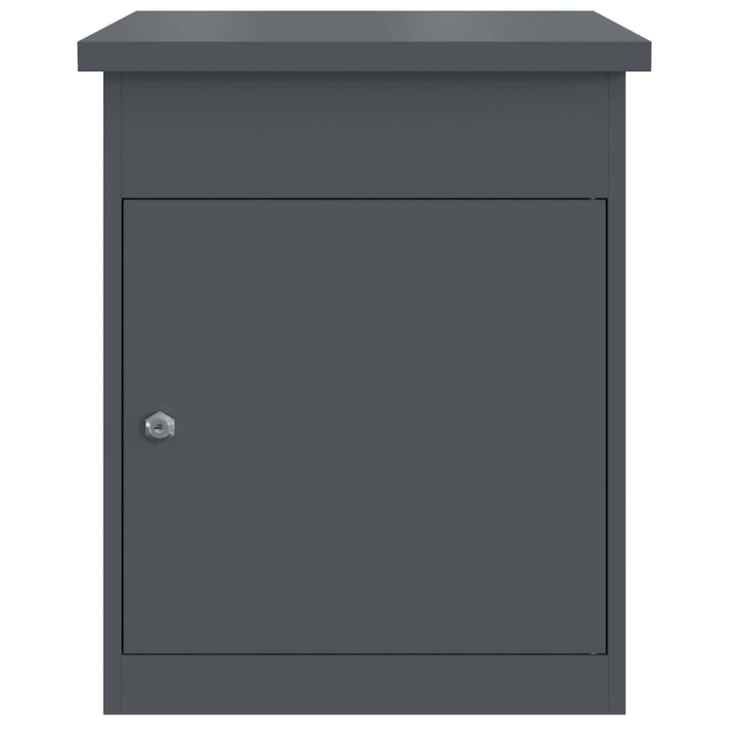 Paketdrop-Box Anthrazit 44 x 35 x 59 cm Stahl