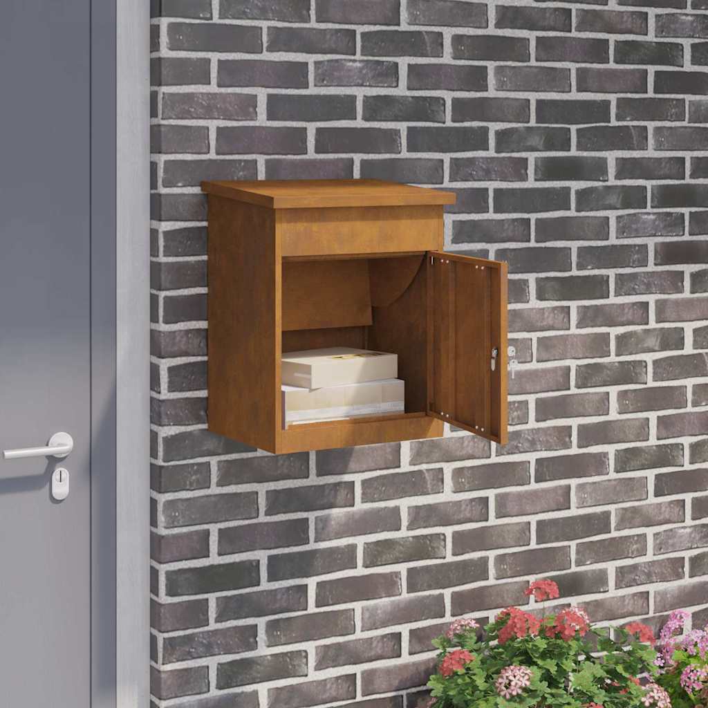 Paketdrop-Box Rostig 44 x 35 x 59 cm