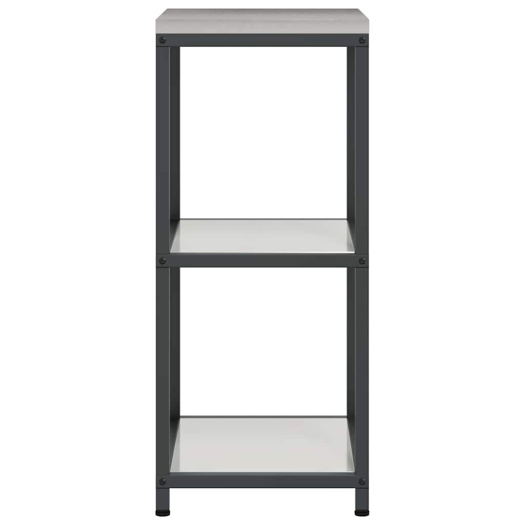 Küchenlageregal mit Regal Silber Galvanisierter Stahl