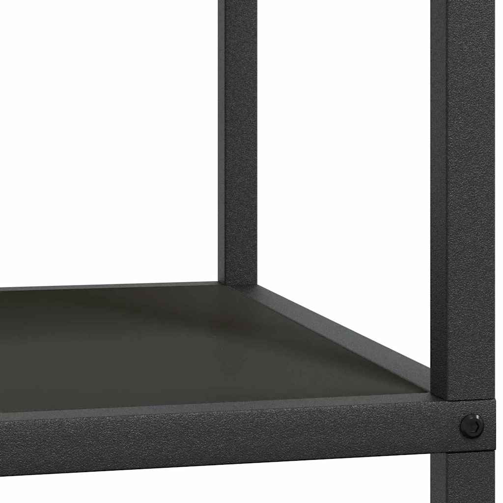 Küchenlageregal mit Regal mit Speicher Schwarz Stahl