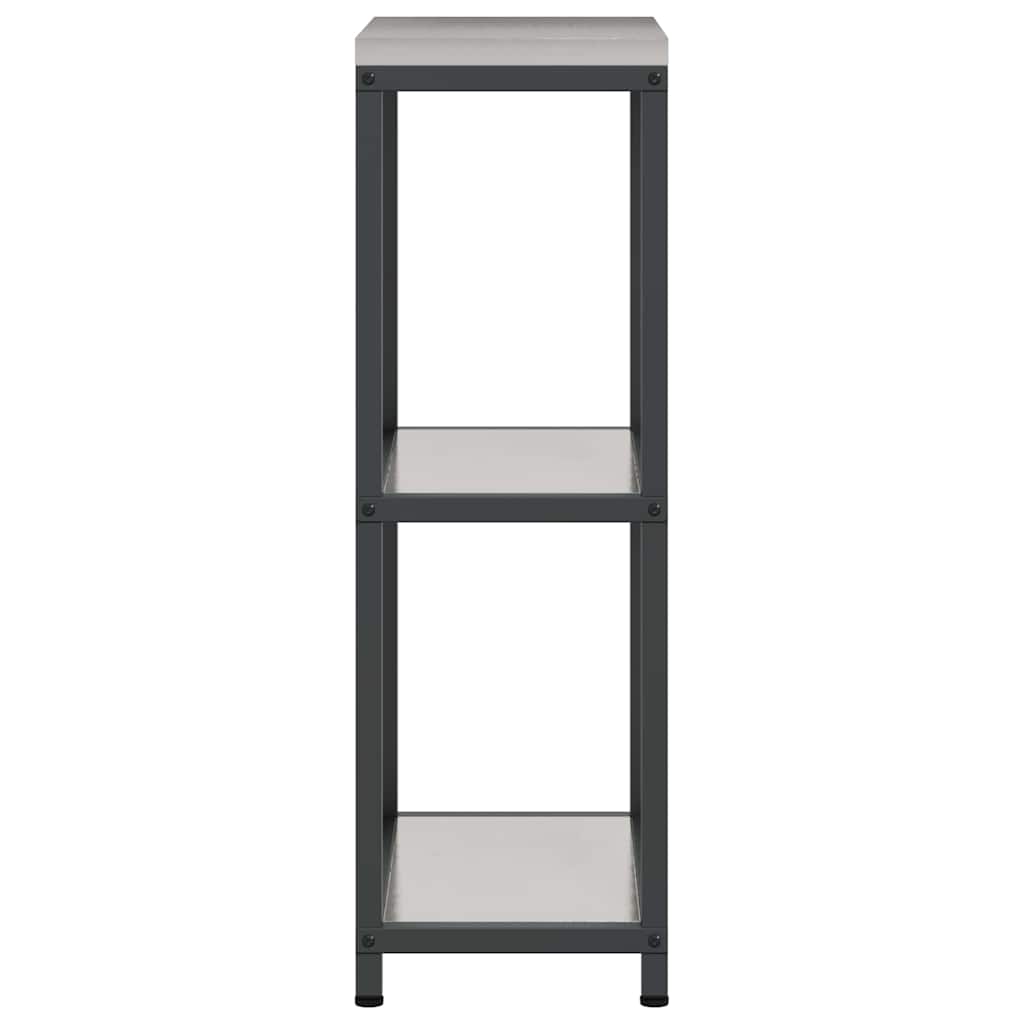 Küchenlageregal mit Regal mit Speicher Silber Edelstahl