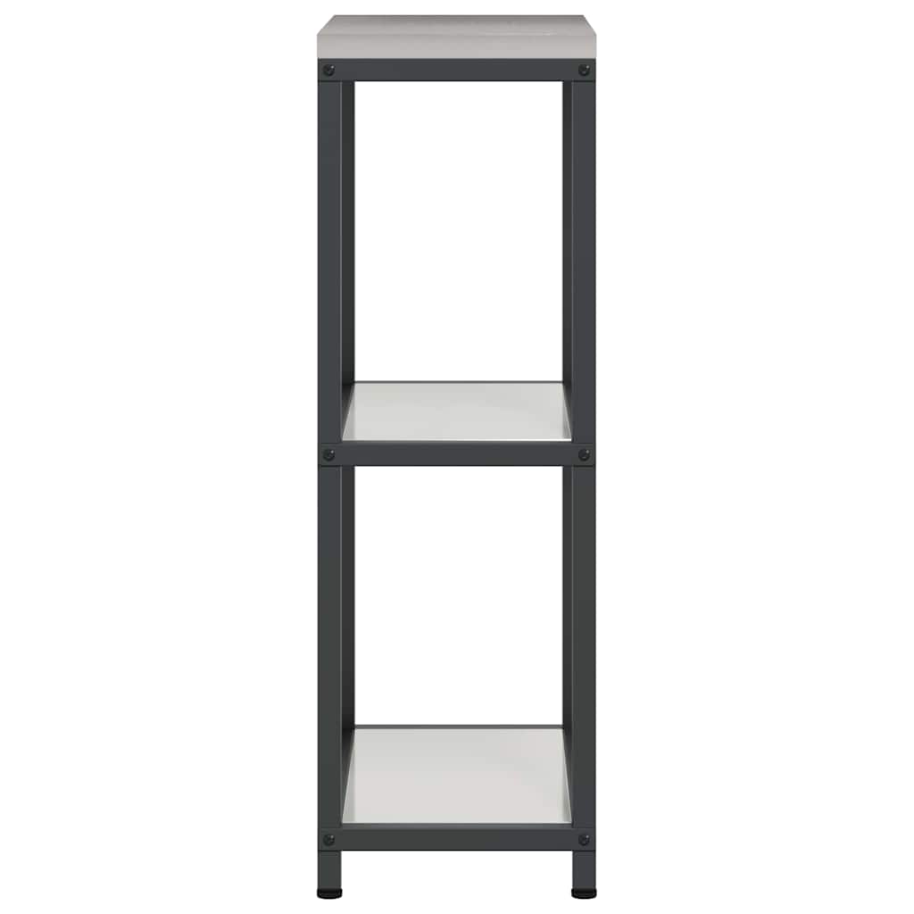 Küchenlageregal mit Regal Silber Galvanisierter Stahl