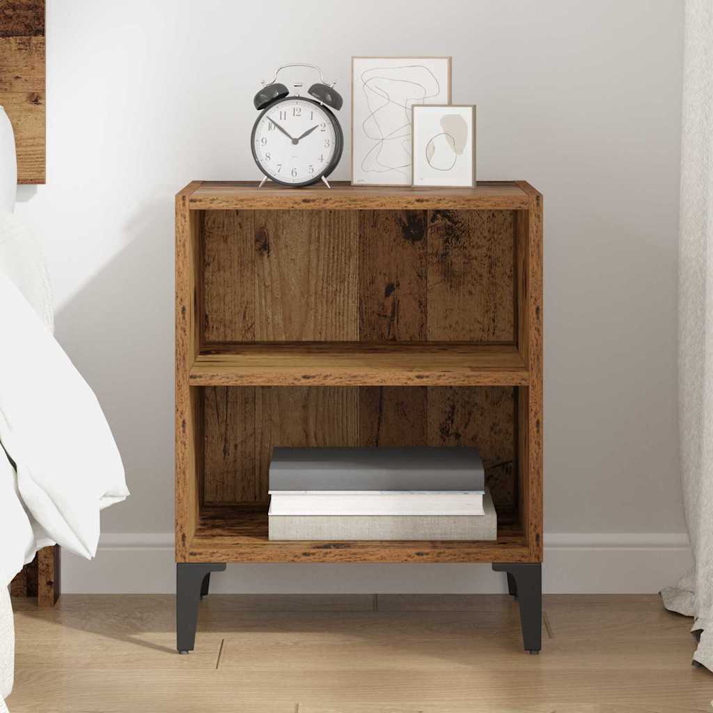 Nachttisch Altholz 40 x 30 x 50 cm Holzwerkstoff