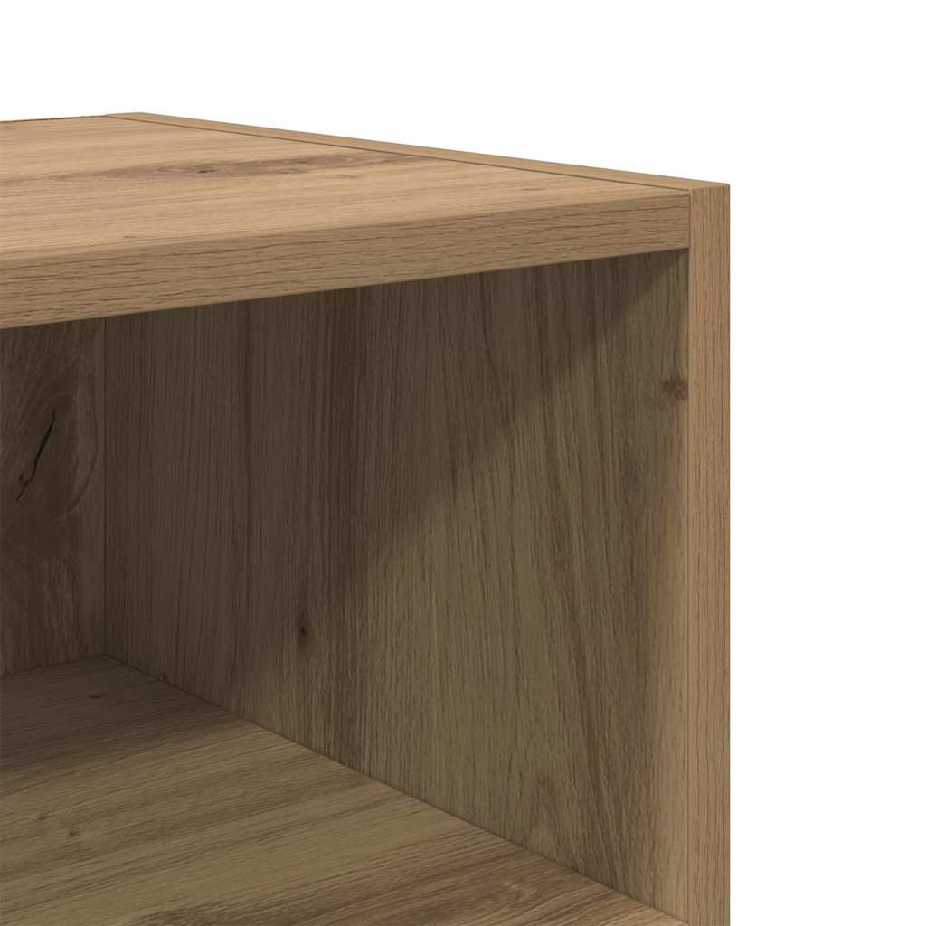 Nachttisch 2 pcs Eiche handwerklich 40 x 30 x 50 cm