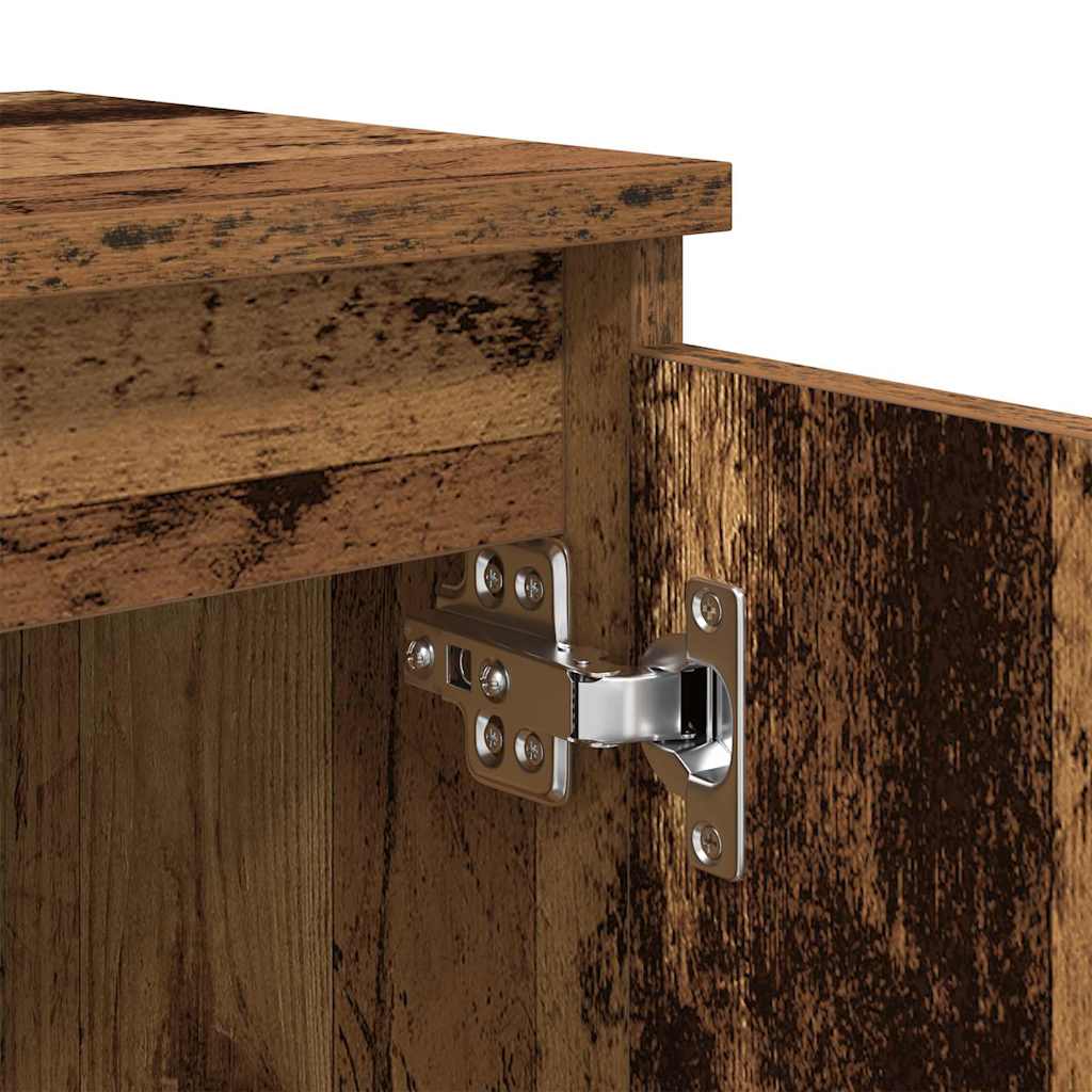 Nachttisch Altholz 40 x 30 x 50 cm Holzwerkstoff