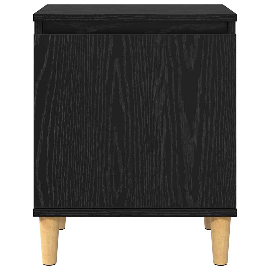 Nachttisch Schwarze Eiche 40 x 30 x 50 cm Holzwerkstoff