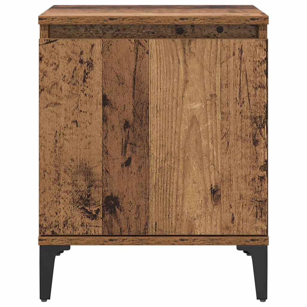 Nachttisch Altholz 40 x 30 x 50 cm Holzwerkstoff