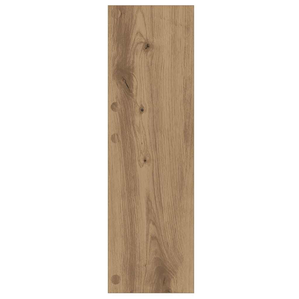 Wandschuhschränke 2 pcs Eiche handwerklich Holzwerkstoff
