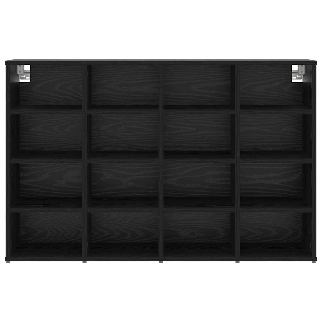 Schuhschrank Schwarze Eiche 103 x 30 x 67 cm Holzwerkstoff