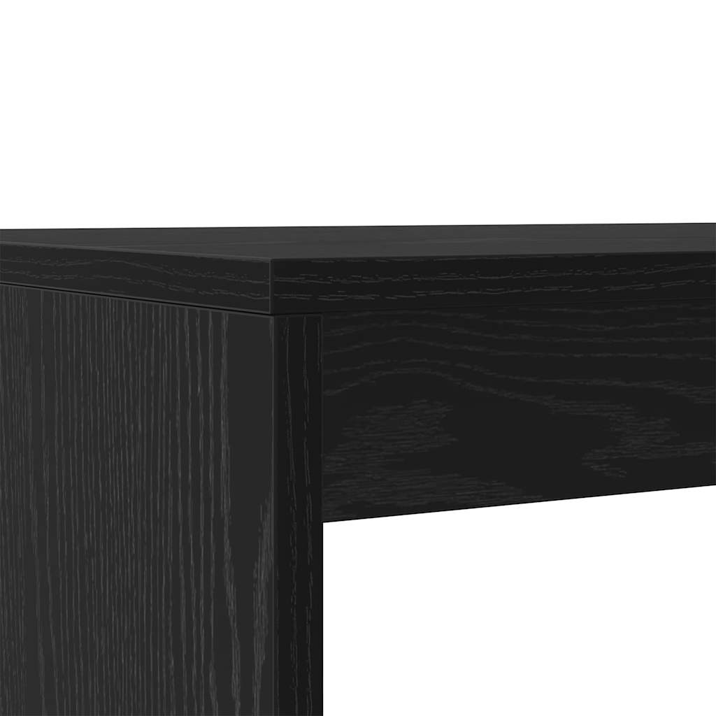 Essgruppe 2 pcs Schwarze Eiche 97 x 47 x 75 cm Holzwerkstoff