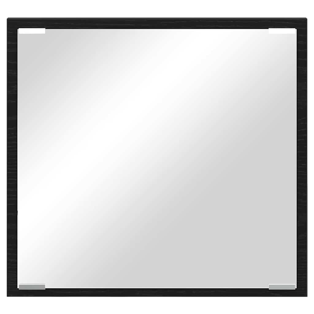 LED Badezimmer Spiegel Schwarze Eiche 40 x 8.5 x 37 cm