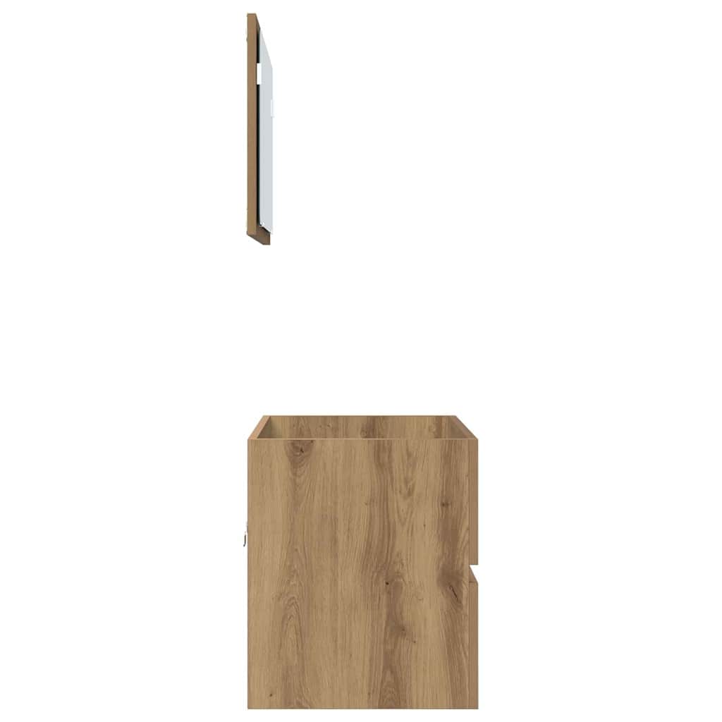 Badezimmermöbelset 2 pcs Artisan Eiche 57 x 37 x 45 cm