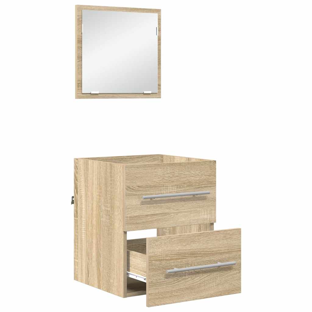 Badezimmer Schrank 41 x 38.5 x 48 cm Holzwerkstoff