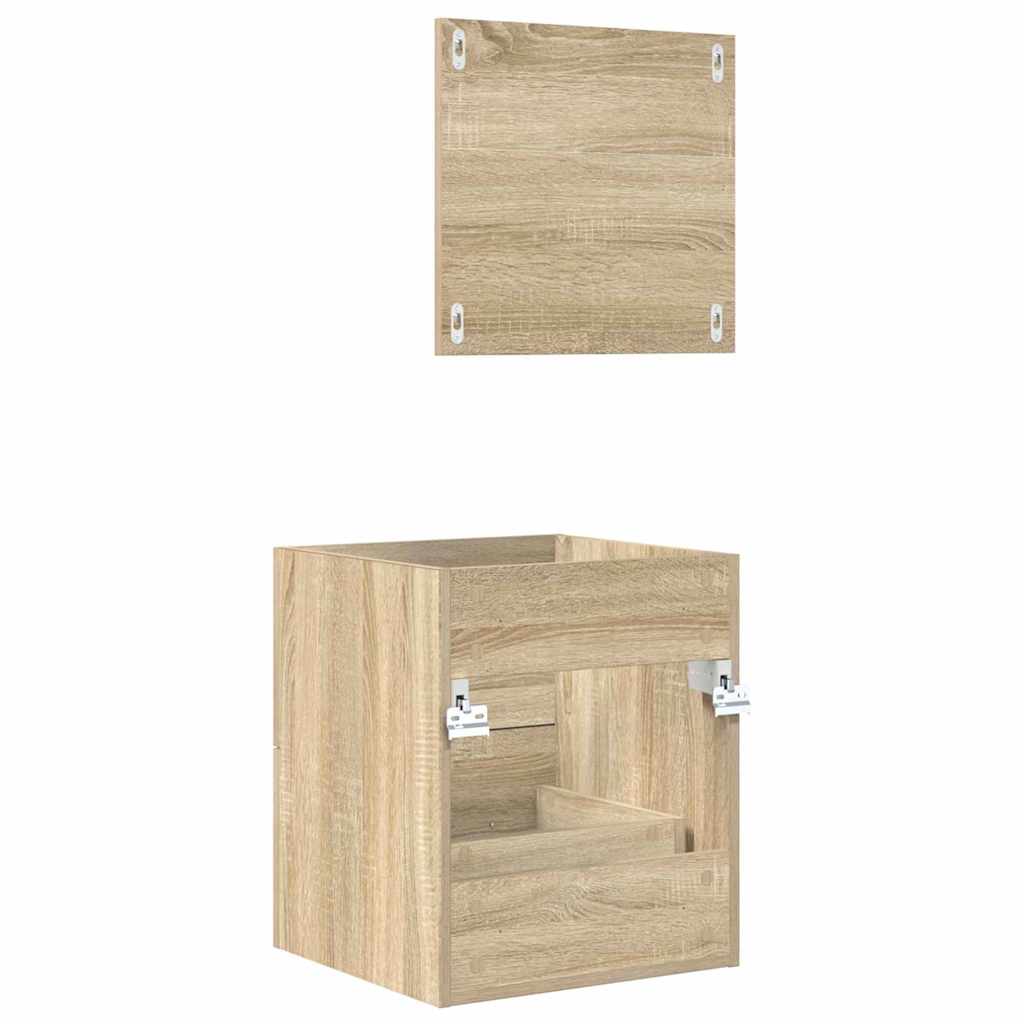 Badezimmer Schrank 41 x 38.5 x 48 cm Holzwerkstoff