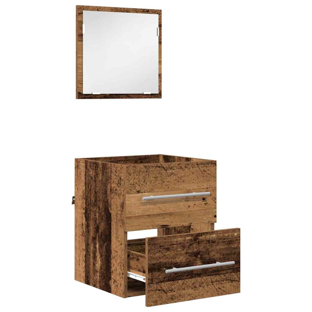 Badezimmer Schrank 41 x 38.5 x 48 cm Holzwerkstoff