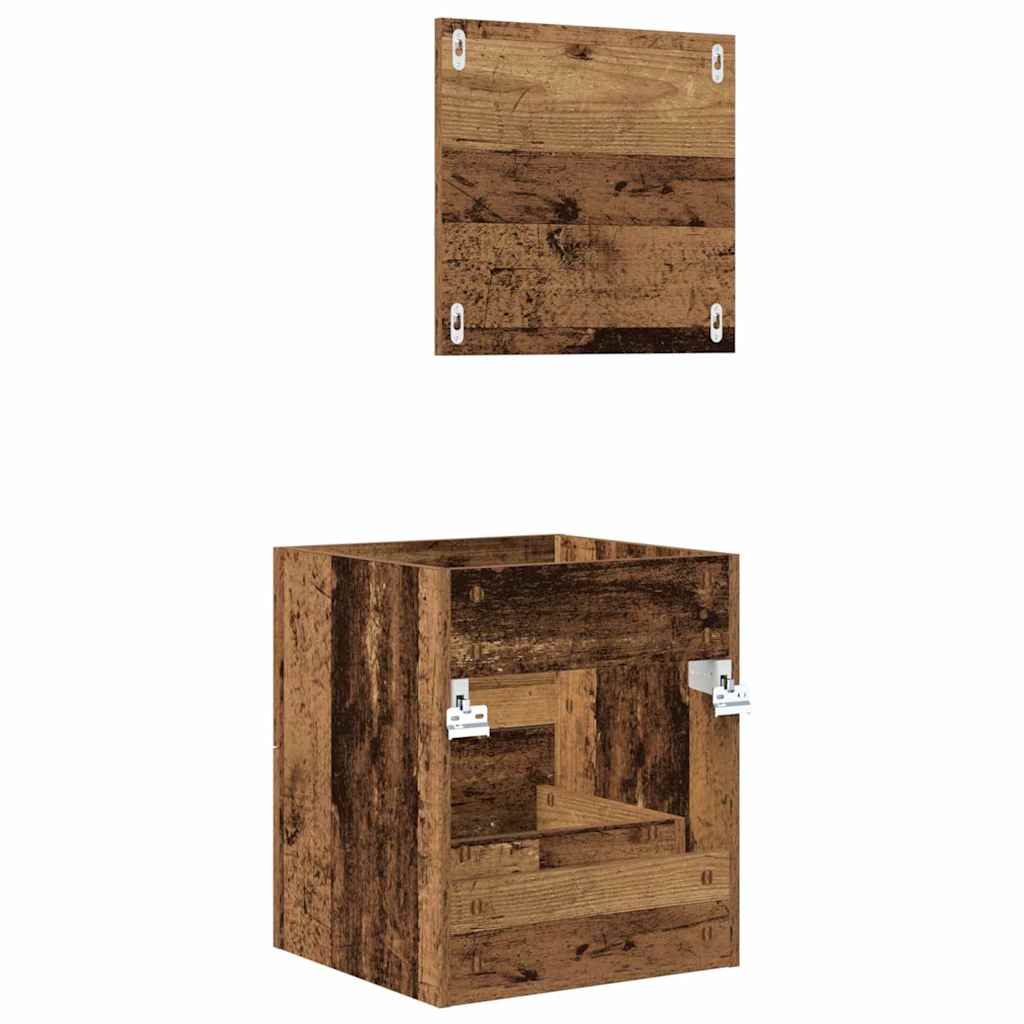 Badezimmer Schrank 41 x 38.5 x 48 cm Holzwerkstoff