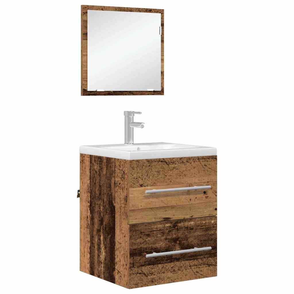 Badezimmer Schrank 41 x 38.5 x 48 cm Holzwerkstoff