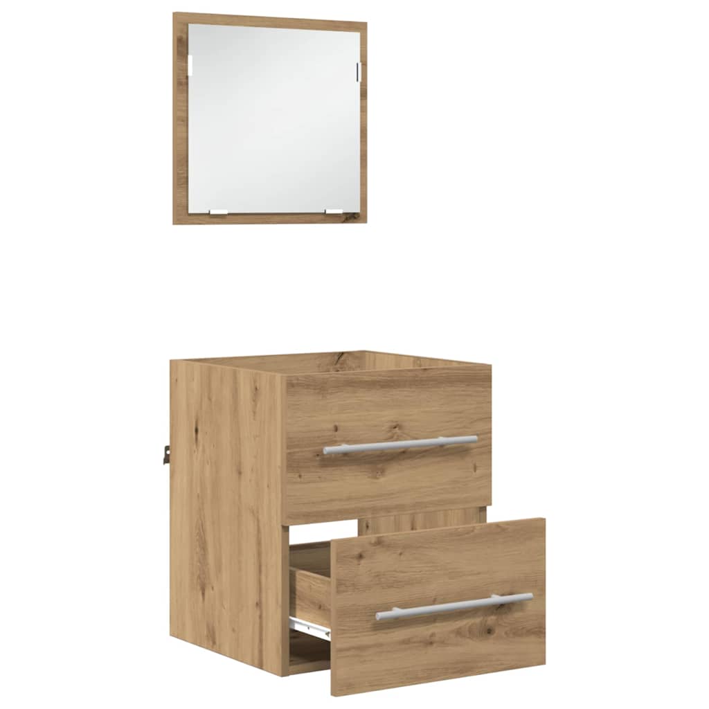 Badezimmer Schrank 41 x 38.5 x 48 cm Holzwerkstoff