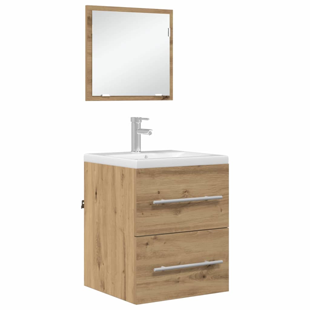 Badezimmer Schrank 41 x 38.5 x 48 cm Holzwerkstoff