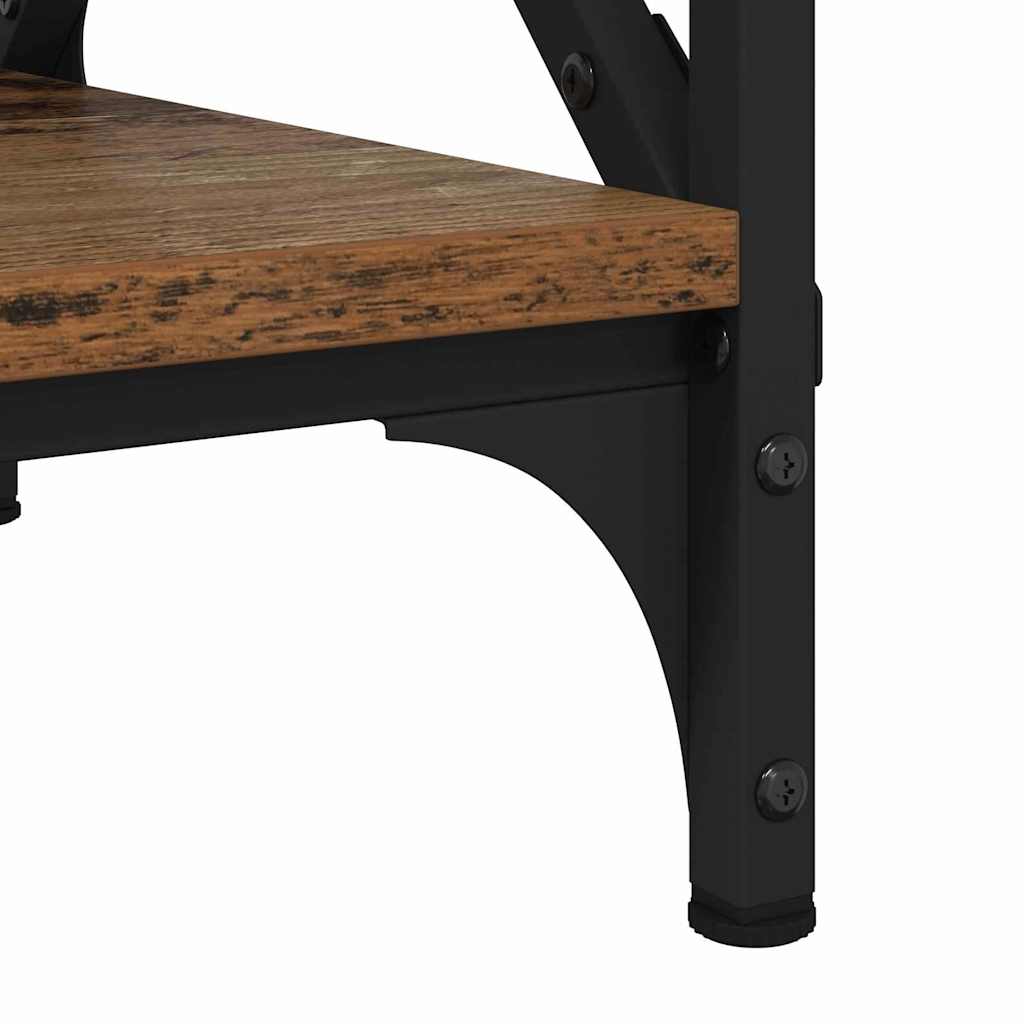 Couchtisch Altholz 80 x 45 x 45.5 cm Holzwerkstoff