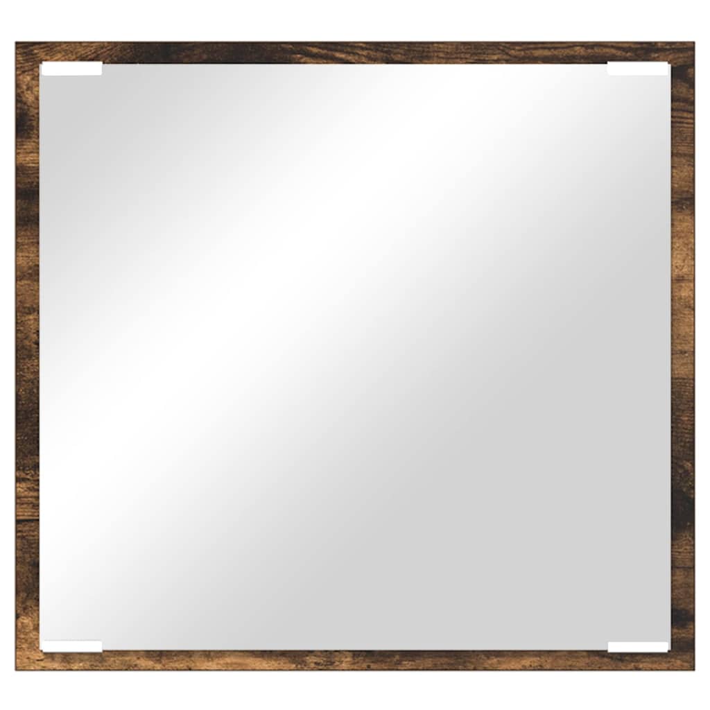LED Badezimmer Spiegel Geräucherte Eiche 40 x 8.5 x 37 cm
