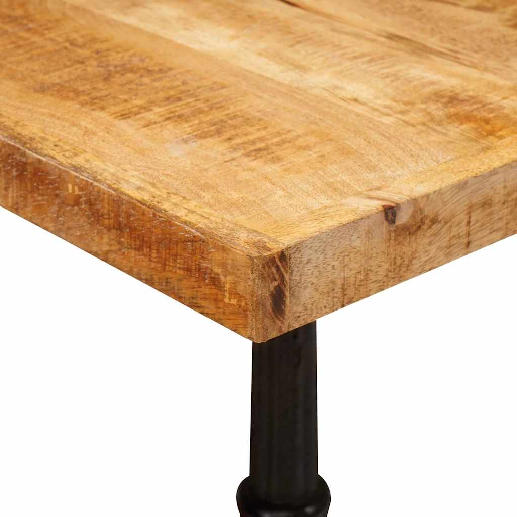 Bistrotisch Braun 50 x 50 x 76 cm massives Mangoholz