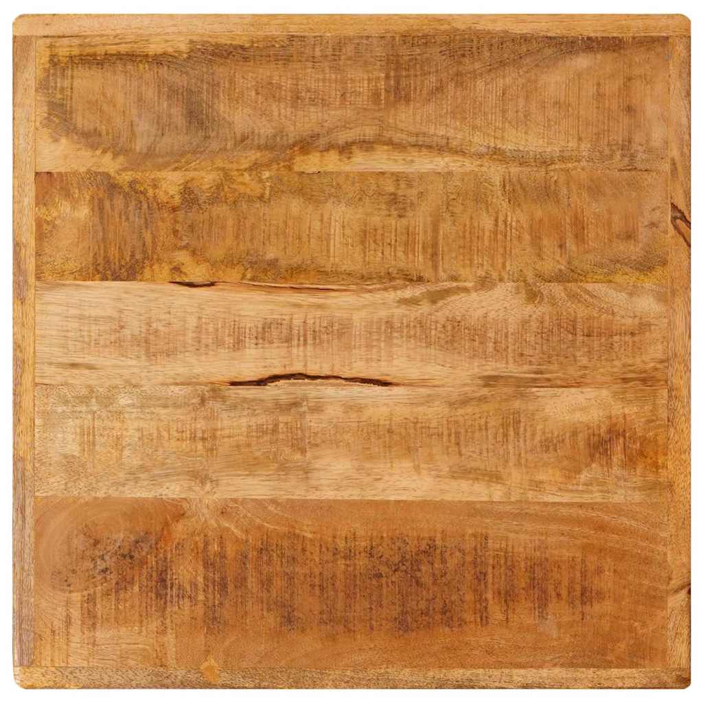 Bistrotisch Braun 50 x 50 x 76 cm massives Mangoholz