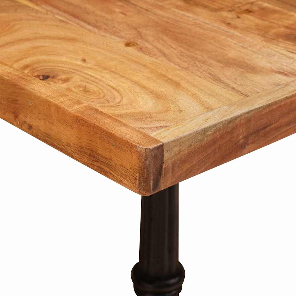 Bistrotisch Braun 50 x 50 x 76 cm Akazie Massivholz