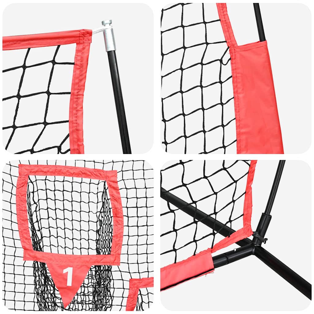 Baseball & Softball Schwarz 214.5 x 89.5 x 181 cm Polyester
