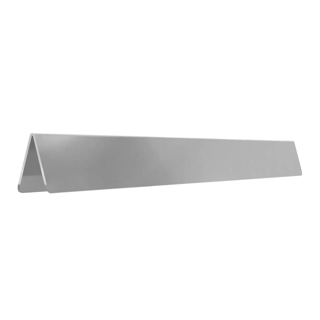 Rasenrand 4 pcs Silber 450 x 25 cm Verzinkter Stahl