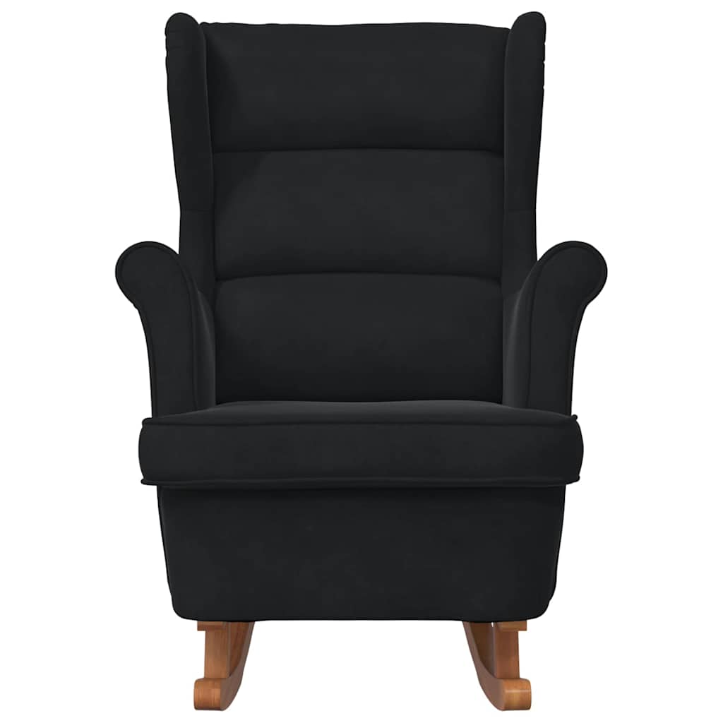 Schaukelstuhl 71 x 92 x 100 cm 100% Polyester Sperrholz