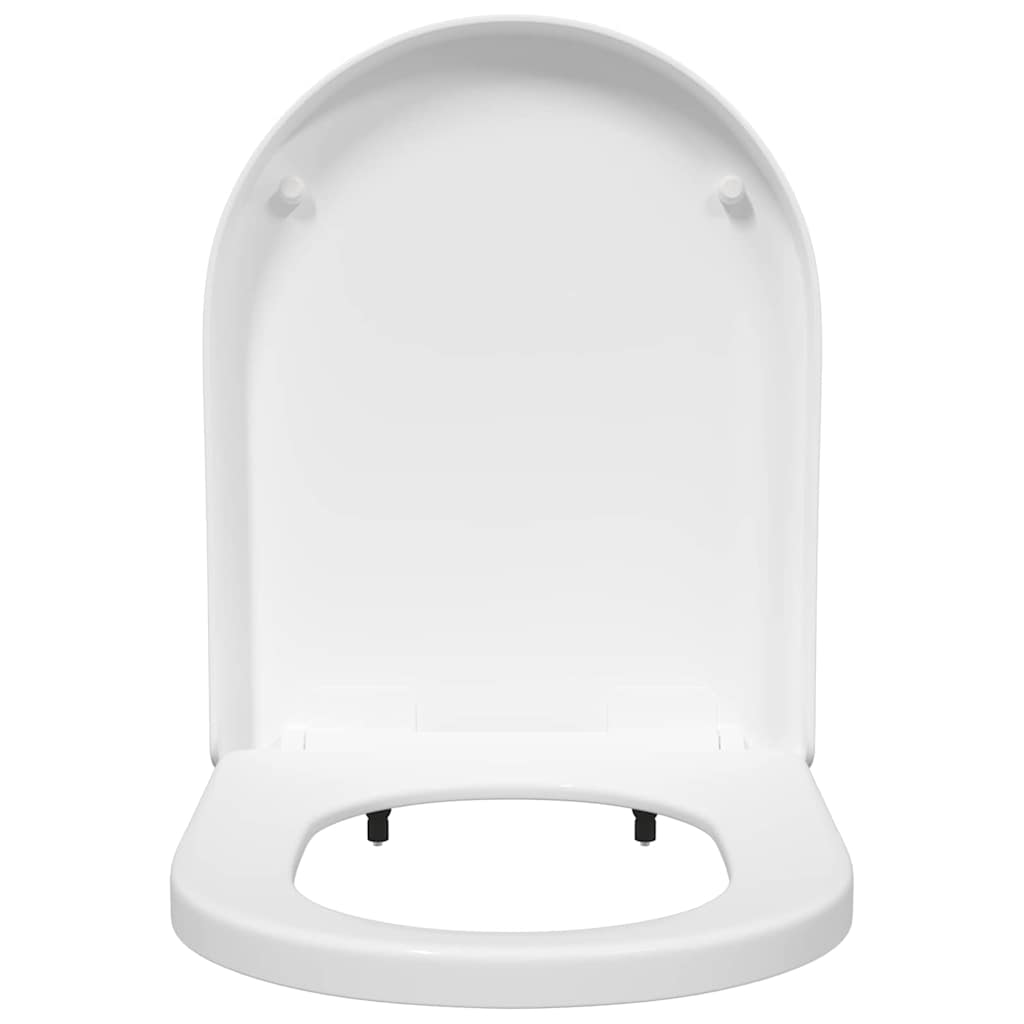 Toilettensitz Weiß 48 x 36,5 x 4,5 cm Polypropylen