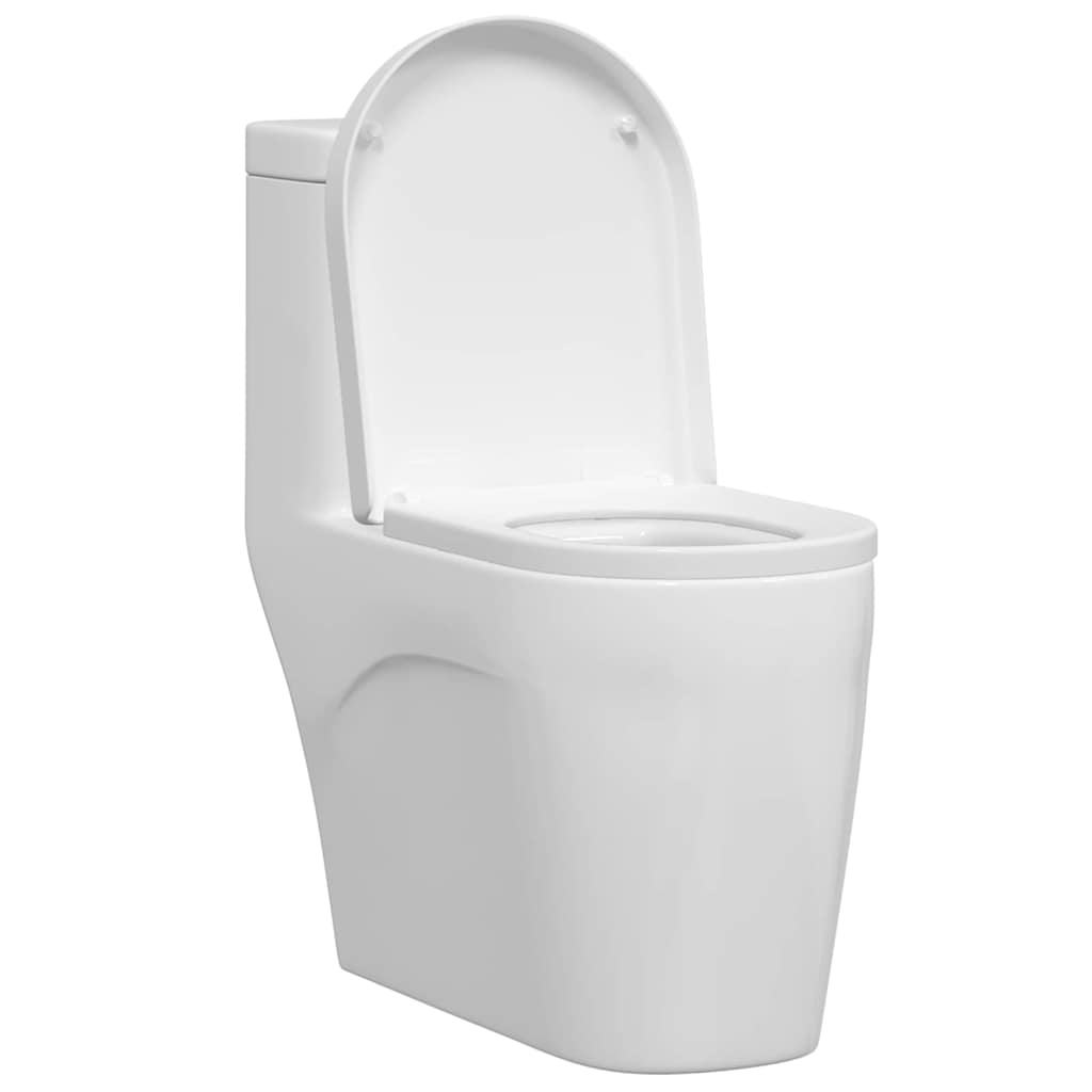 Toilettensitz Weiß 48 x 36,5 x 4,5 cm Polypropylen