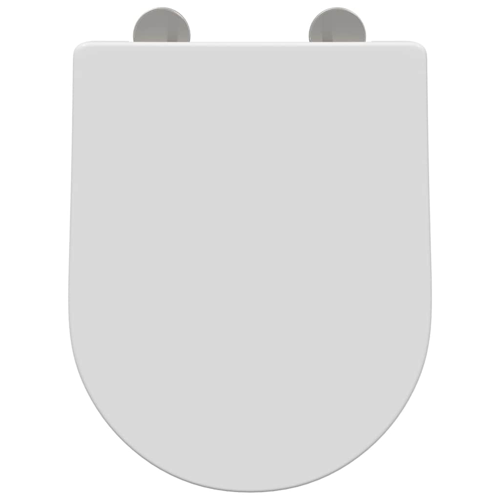 Toilettensitz Weiß 48 x 36,5 x 4,5 cm Polypropylen