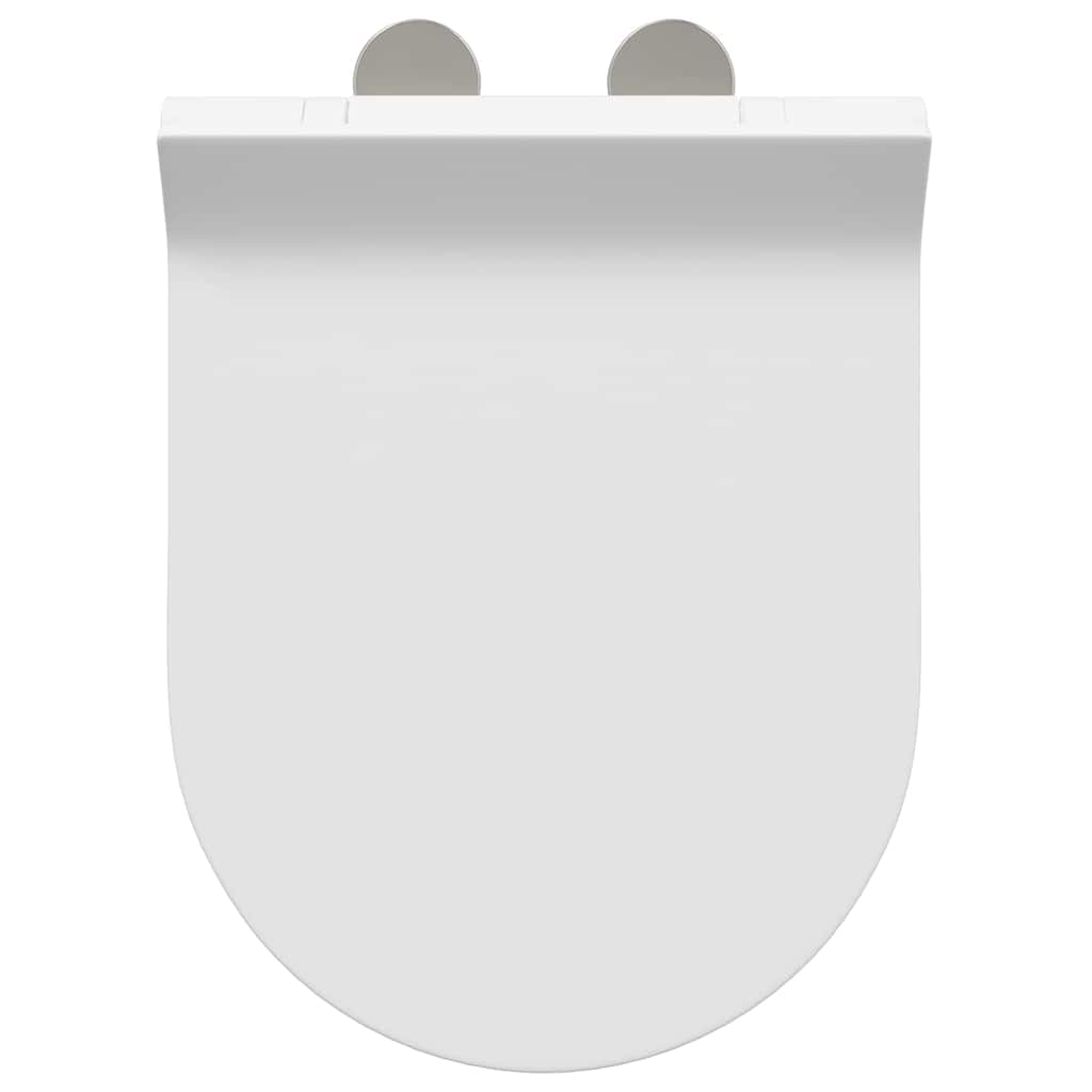 Toilettensitz Weiß 48,5 x 36 x 5 cm Polypropylen