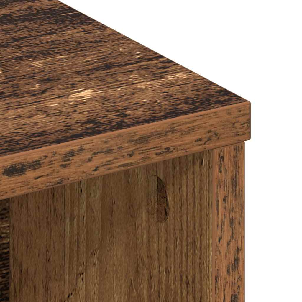 Kopfteil Schrank Altholz 220 x 19 x 101.5 cm Holzwerkstoff