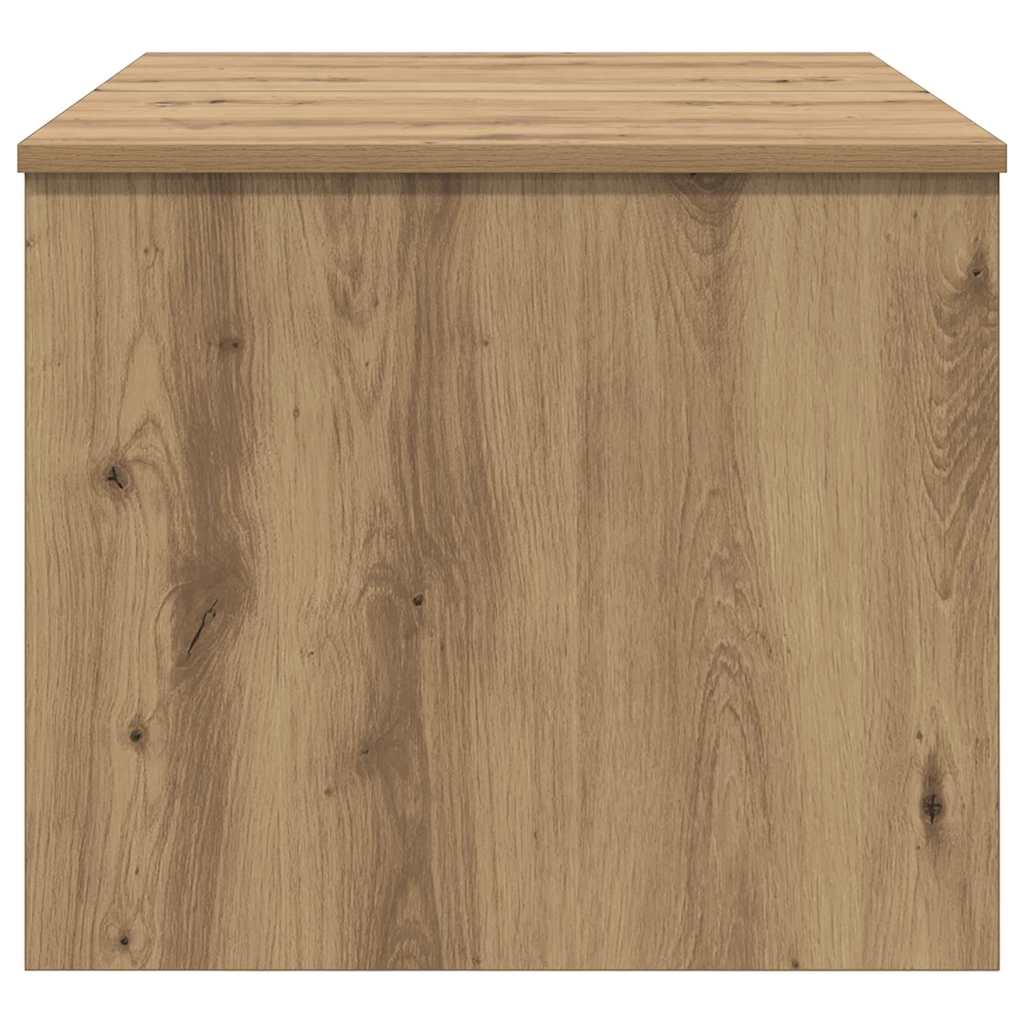 Couchtisch Eiche handwerklich 80 x 50,5 x 42,5 cm Holzwerkstoff