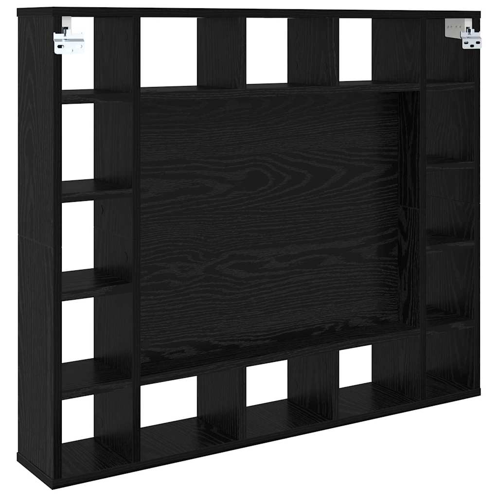 Spiegelschrank Schwarze Eiche 91 x 15 x 76.5 cm Holzwerkstoff