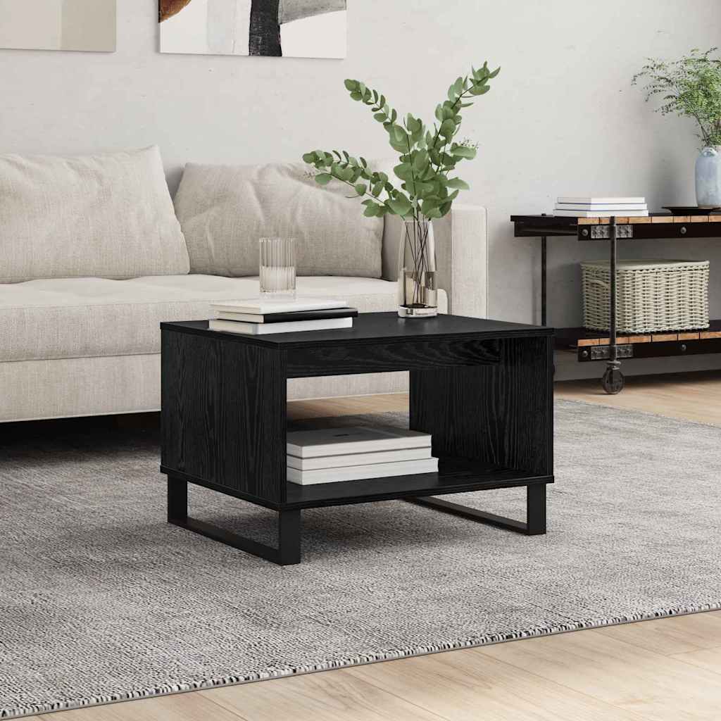 Couchtisch Schwarze Eiche 60 x 50 x 40 cm Holzwerkstoff