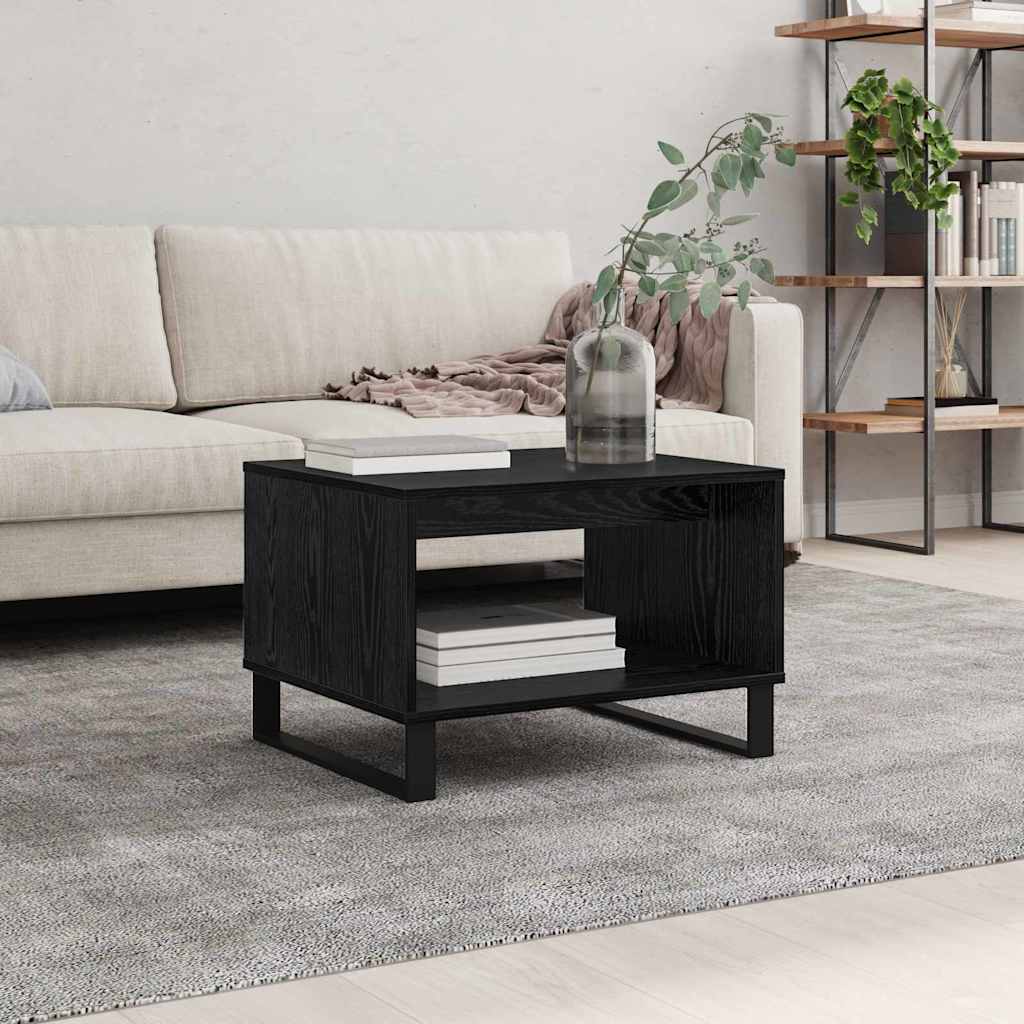 Couchtisch Schwarze Eiche 60 x 50 x 40 cm Holzwerkstoff