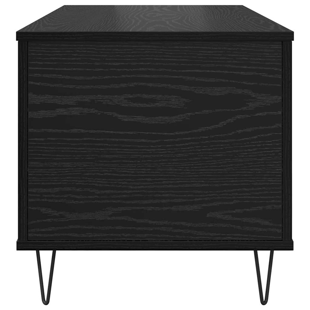 Couchtisch Schwarze Eiche 90 x 44.5 x 45 cm Holzwerkstoff