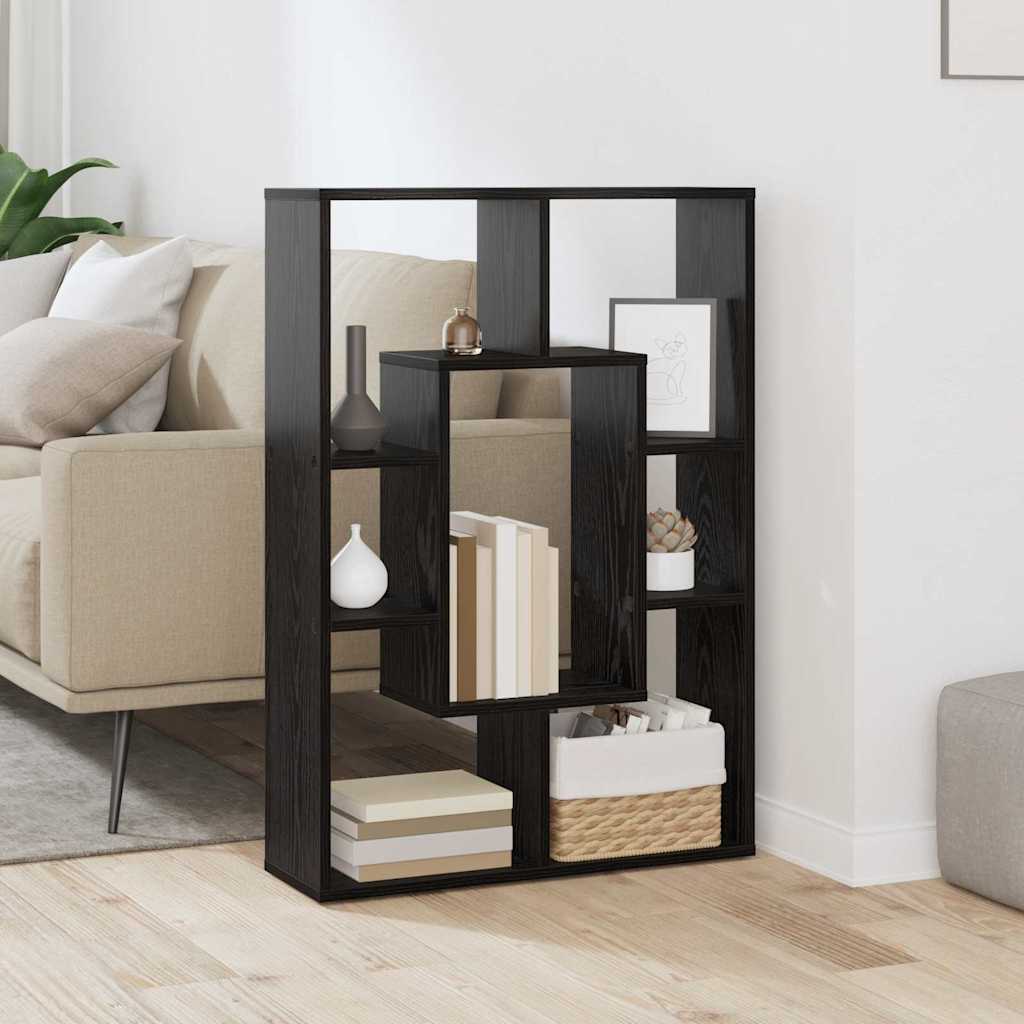 Bücherregal Schwarze Eiche 63 x 20 x 90 cm Holzwerkstoff