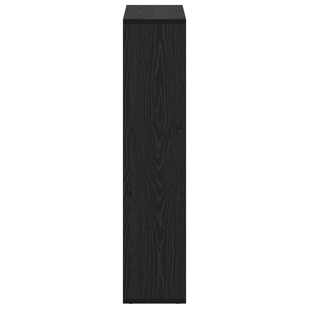Bücherregal Schwarze Eiche 63 x 20 x 90 cm Holzwerkstoff
