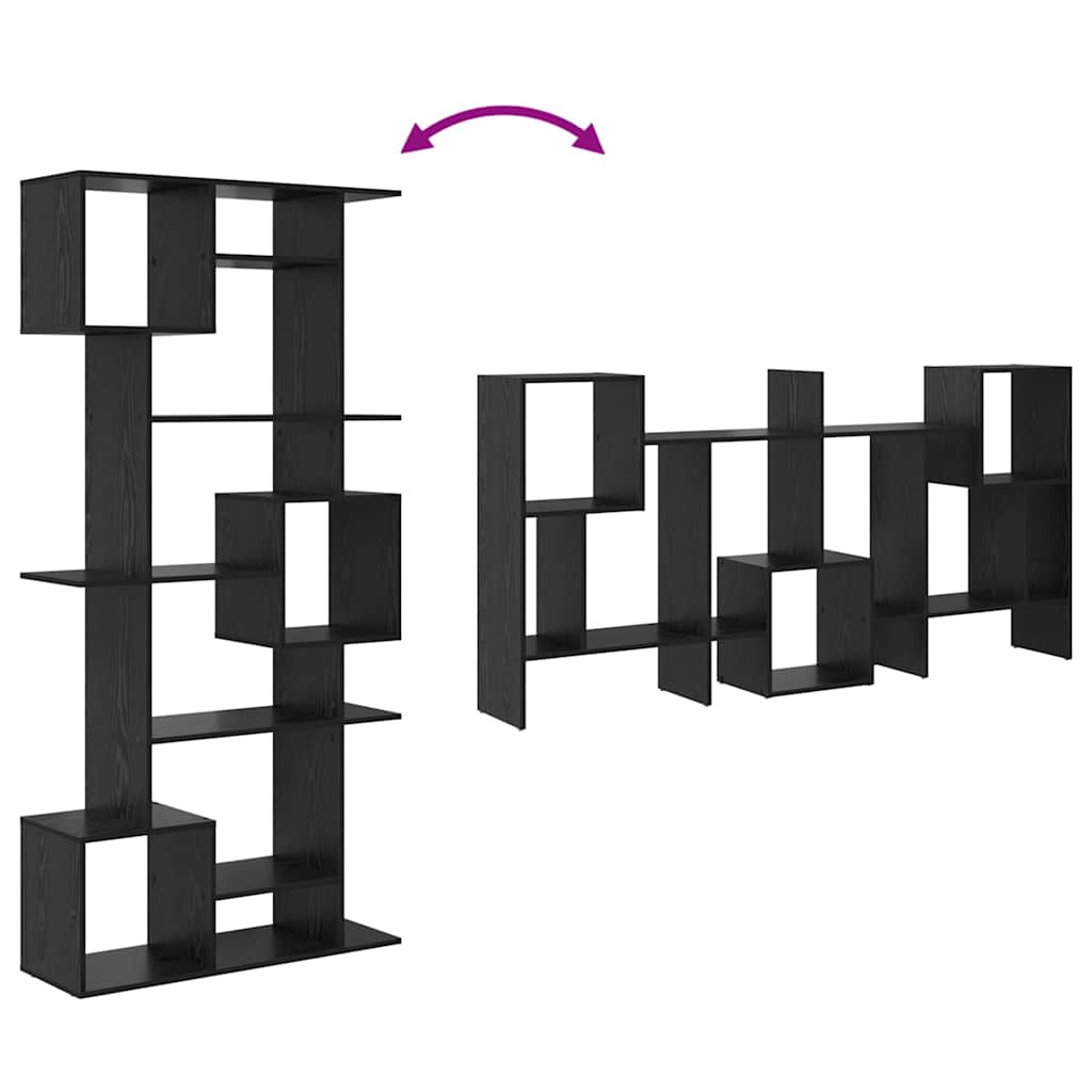 Bücherregal Schwarze Eiche 92 x 29 x 188 cm Holzwerkstoff