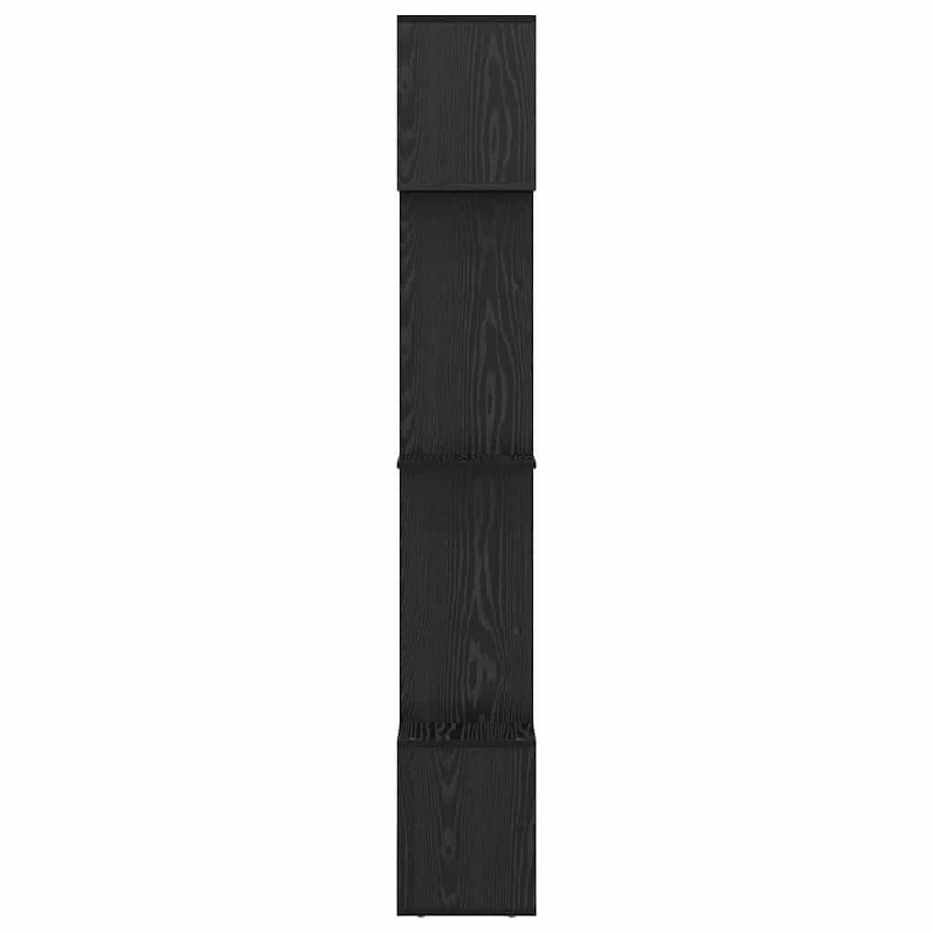 Bücherregal Schwarze Eiche 92 x 29 x 188 cm Holzwerkstoff