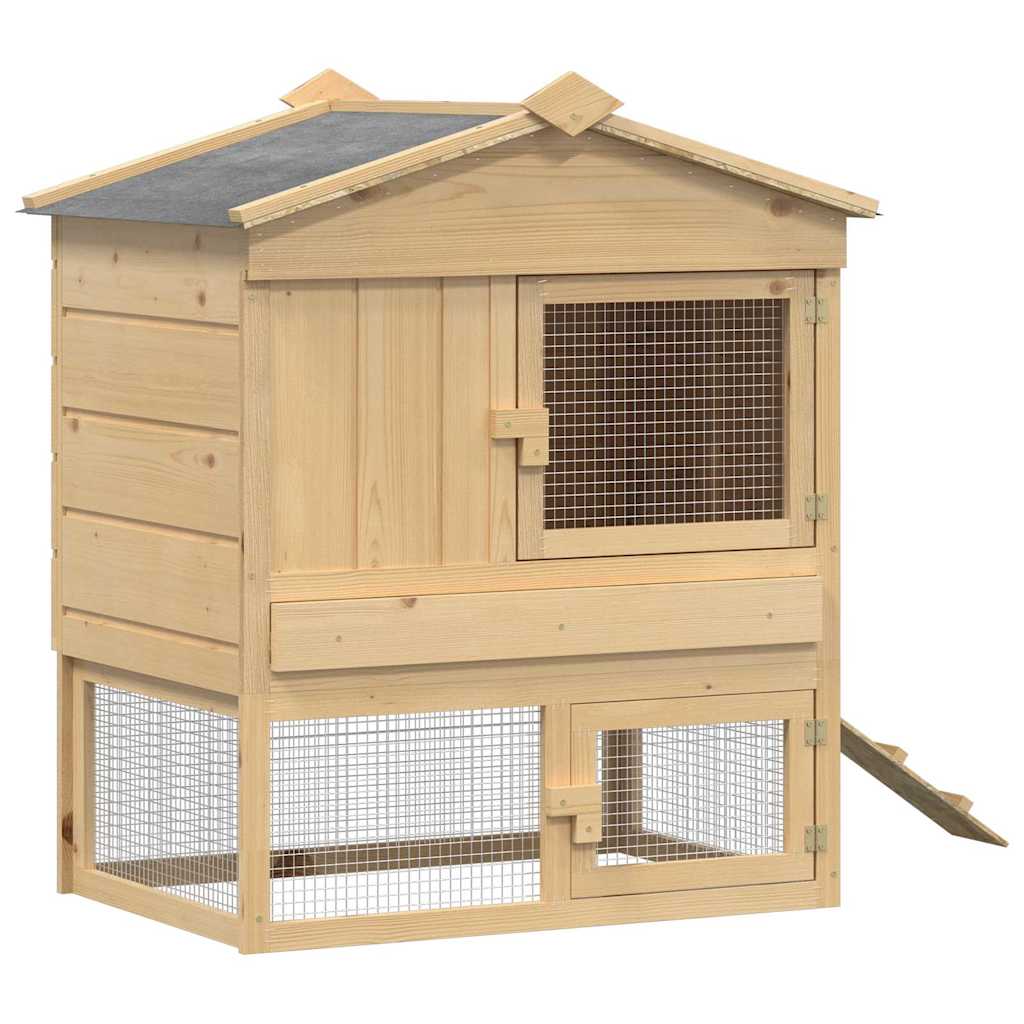 Hühnerstall Braun 75 x 59 x 60 cm